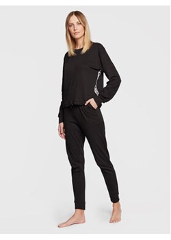 Fila Dres FPW4107 Czarny Regular Fit ze sklepu MODIVO w kategorii Piżamy damskie - zdjęcie 152615693