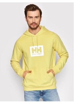 Helly Hansen Bluza Box 53289 Żółty Regular Fit ze sklepu MODIVO w kategorii Bluzy męskie - zdjęcie 152615951