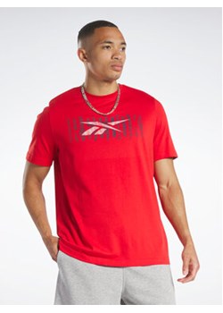 Reebok T-Shirt Reebok Graphic Series T-Shirt HS4883 Czerwony Regular Fit ze sklepu MODIVO w kategorii T-shirty męskie - zdjęcie 152617540