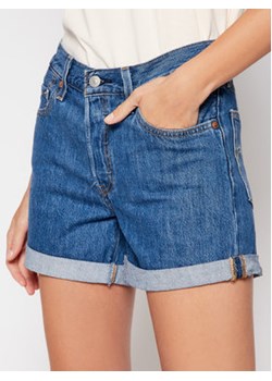 Levi's® Szorty jeansowe 501® Flat Finish 29961-0021 Granatowy Regular Fit ze sklepu MODIVO w kategorii Szorty - zdjęcie 152617680