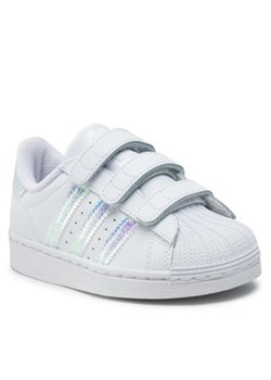 adidas Buty Superstar Cf C FV3655 Biały ze sklepu MODIVO w kategorii Buty sportowe dziecięce - zdjęcie 152618313