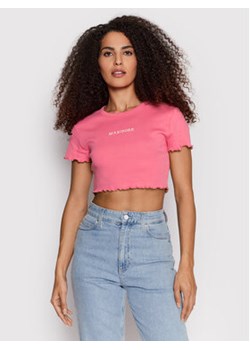 Noisy May T-Shirt Saga 27011685 Różowy Regular Fit ze sklepu MODIVO w kategorii Bluzki damskie - zdjęcie 152620532