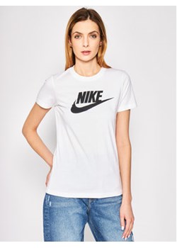 Nike T-Shirt Essential BV6169 Biały Regular Fit ze sklepu MODIVO w kategorii Bluzki damskie - zdjęcie 152621613
