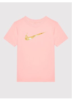 Nike Koszulka techniczna DH5892 Różowy Standard Fit ze sklepu MODIVO w kategorii Bluzki dziewczęce - zdjęcie 152621922