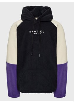 Kaotiko Bluza Kalevi AK201-03-G002 Czarny Relaxed Fit ze sklepu MODIVO w kategorii Bluzy męskie - zdjęcie 152622224