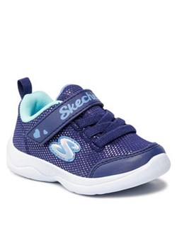 Skechers Sneakersy Easy Peasy 302885N/BLTQ Granatowy ze sklepu MODIVO w kategorii Buty sportowe dziecięce - zdjęcie 152623952