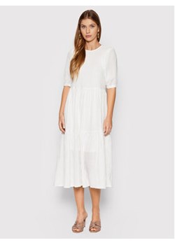 ONLY Sukienka codzienna Dion 15261504 Biały Regular Fit ze sklepu MODIVO w kategorii Sukienki - zdjęcie 152624232
