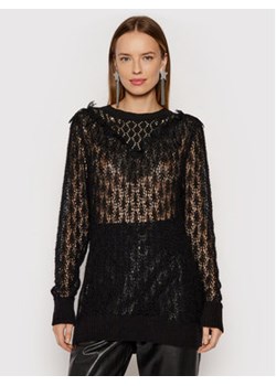 TWINSET Sweter 212TP3132 Czarny Loose Fit ze sklepu MODIVO w kategorii Swetry damskie - zdjęcie 152624751