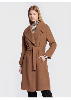 Sisley Płaszcz przejściowy 2RKJLN01P Brązowy Regular Fit ze sklepu MODIVO w kategorii Płaszcze damskie - zdjęcie 152625674