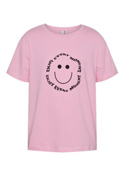 Pieces KIDS T-Shirt Fibbi 17135523 Różowy Relaxed Fit ze sklepu MODIVO w kategorii Bluzki dziewczęce - zdjęcie 152626664