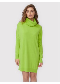 Kontatto Sukienka dzianinowa 3M7666 Zielony Regular Fit ze sklepu MODIVO w kategorii Sukienki - zdjęcie 152628163