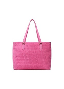 LOVE MOSCHINO Torebka JC4072PP1GLN161A Różowy ze sklepu MODIVO w kategorii Torby Shopper bag - zdjęcie 152628931