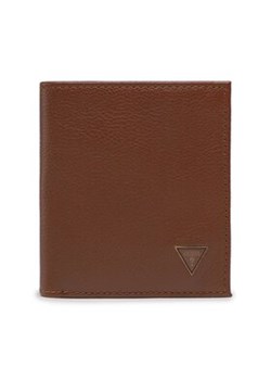 Guess Duży Portfel Męski Scala Slg SMSCLA LEA22 Brązowy ze sklepu MODIVO w kategorii Portfele męskie - zdjęcie 152629732