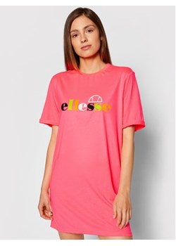 Ellesse Sukienka codzienna Inka SGF10515 Różowy Loose Fit ze sklepu MODIVO w kategorii Sukienki - zdjęcie 152630714