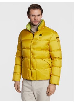 Blauer Kurtka puchowa Fletcher BLUC03219 006365 Żółty Regular Fit ze sklepu MODIVO w kategorii Kurtki męskie - zdjęcie 152630914