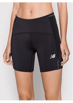New Balance Szorty sportowe Run WS21272 Czarny Slim Fit ze sklepu MODIVO w kategorii Szorty - zdjęcie 152632342