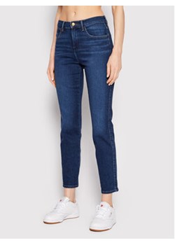 Wrangler Jeansy W26LZM23Z Granatowy Slim Fit ze sklepu MODIVO w kategorii Jeansy damskie - zdjęcie 152635414