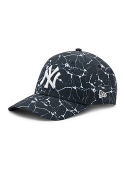 New Era Czapka z daszkiem New York Yankees Marble 9Forty 60284846 Czarny ze sklepu MODIVO w kategorii Czapki z daszkiem męskie - zdjęcie 152635642