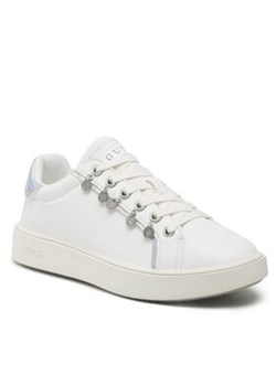 Guess Sneakersy Mely FL5MEL SMA12 Biały ze sklepu MODIVO w kategorii Buty sportowe damskie - zdjęcie 152636032