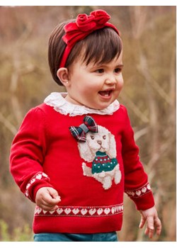 Mayoral Sweter 2311 Czerwony Regular Fit ze sklepu MODIVO w kategorii Odzież dla niemowląt - zdjęcie 152637040