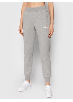 Ellesse Spodnie dresowe Hallouli SGK13652 Szary Regular Fit ze sklepu MODIVO w kategorii Spodnie damskie - zdjęcie 152637440