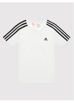 adidas T-Shirt H36815 Biały Regular Fit ze sklepu MODIVO w kategorii T-shirty chłopięce - zdjęcie 152638194