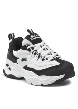 Skechers Sneakersy Fresh Diva 149492/BKW Biały ze sklepu MODIVO w kategorii Buty sportowe damskie - zdjęcie 152640110