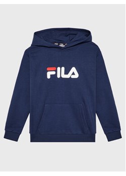 Fila Bluza Sande FAT0298 Granatowy Regular Fit ze sklepu MODIVO w kategorii Bluzy chłopięce - zdjęcie 152640130
