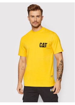 CATerpillar T-Shirt 2511866 Żółty Regular Fit ze sklepu MODIVO w kategorii T-shirty męskie - zdjęcie 152641013