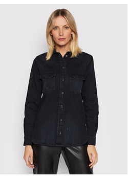 Guess Koszula jeansowa W1BH14 D4HL1 Granatowy Regular Fit ze sklepu MODIVO w kategorii Koszule damskie - zdjęcie 152644130