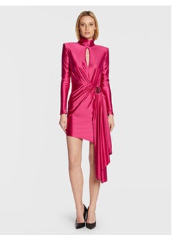 Babylon Sukienka koktajlowa R_EM0797 Różowy Regular Fit ze sklepu MODIVO w kategorii Sukienki - zdjęcie 152645470