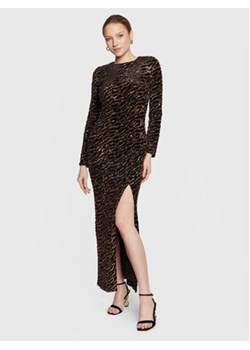 Guess Sukienka wieczorowa W3RK82 KBJD0 Czarny Slim Fit ze sklepu MODIVO w kategorii Sukienki - zdjęcie 152646382