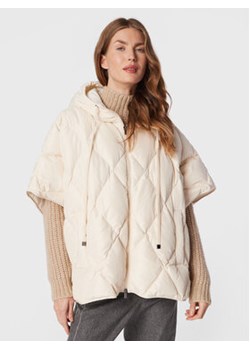 Peserico Easy Kurtka puchowa M22051 A6695 Écru Relaxed Fit ze sklepu MODIVO w kategorii Kurtki damskie - zdjęcie 152647963