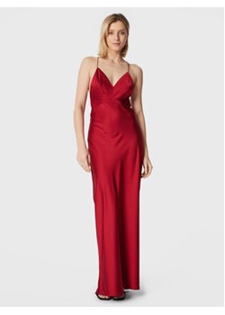 Marciano Guess Sukienka wieczorowa 3RGK28 9444Z Czerwony Slim Fit ze sklepu MODIVO w kategorii Sukienki - zdjęcie 152651021