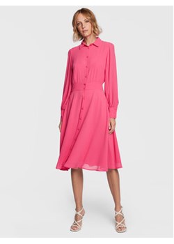 Fracomina Sukienka koszulowa FS23SD2003W41201 Różowy Regular Fit ze sklepu MODIVO w kategorii Sukienki - zdjęcie 152651202