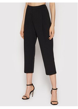 Rinascimento Spodnie materiałowe CFC0105861003 Czarny Regular Fit ze sklepu MODIVO w kategorii Spodnie damskie - zdjęcie 152651700