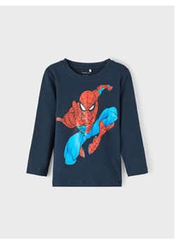 NAME IT Bluzka SPIDER-MAN 13210754 Granatowy Regular Fit ze sklepu MODIVO w kategorii T-shirty chłopięce - zdjęcie 152652184