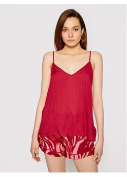 Cyberjammies Koszulka piżamowa Kristen 4760 Bordowy ze sklepu MODIVO w kategorii Piżamy damskie - zdjęcie 152653984