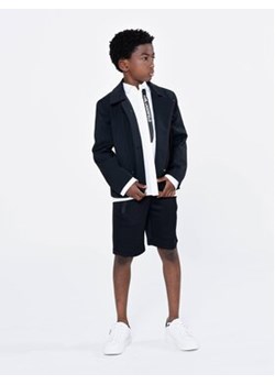 KARL LAGERFELD Kurtka przejściowa Z26102 D Czarny Regular Fit ze sklepu MODIVO w kategorii Kurtki chłopięce - zdjęcie 152656430