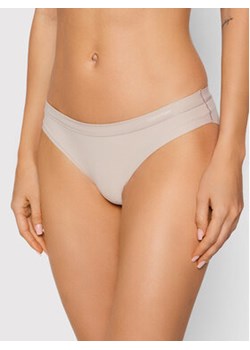 Calvin Klein Underwear Figi klasyczne 000QF4845E Beżowy ze sklepu MODIVO w kategorii Majtki damskie - zdjęcie 152656973