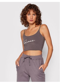 Guess Top Dolly O1BA10 KASI1 Fioletowy Slim Fit ze sklepu MODIVO w kategorii Bluzki damskie - zdjęcie 152657022