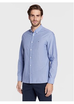 Tommy Hilfiger Koszula Natural Soft MW0MW28328 Niebieski Slim Fit ze sklepu MODIVO w kategorii Koszule męskie - zdjęcie 152658462