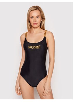 MOSCHINO Underwear & Swim Strój kąpielowy A8117 5211 Czarny ze sklepu MODIVO w kategorii Stroje kąpielowe - zdjęcie 152661330