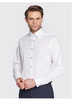 Eton Koszula 100004052 Biały Slim Fit ze sklepu MODIVO w kategorii Koszule męskie - zdjęcie 152663064