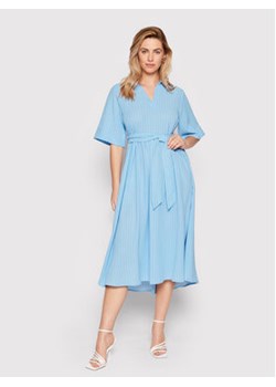 Selected Femme Sukienka codzienna Rhonda 16083419 Niebieski Regular Fit ze sklepu MODIVO w kategorii Sukienki - zdjęcie 152665270