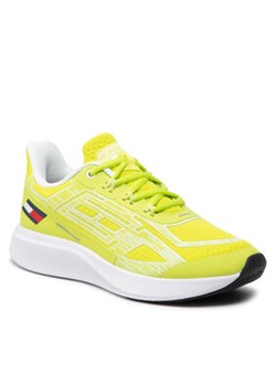 Tommy Hilfiger Sneakersy Ts Sport 4 Women FC0FC00036 Zielony ze sklepu MODIVO w kategorii Buty sportowe damskie - zdjęcie 152666081