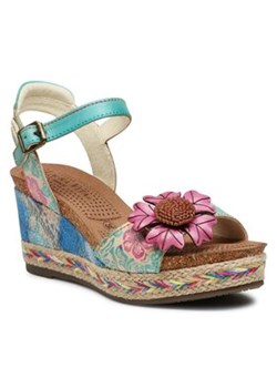 Laura Vita Espadryle Facyo 80 Niebieski ze sklepu MODIVO w kategorii Espadryle damskie - zdjęcie 152666570