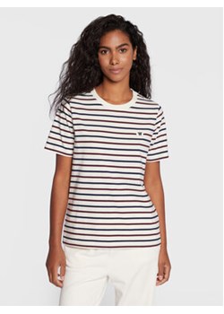Wood Wood T-Shirt Mia 10232504-2222 Biały Regular Fit ze sklepu MODIVO w kategorii Bluzki damskie - zdjęcie 152667634