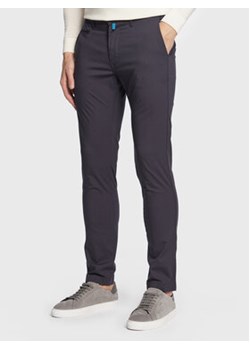 Pierre Cardin Spodnie materiałowe 33757/000/4002 Granatowy Slim Fit ze sklepu MODIVO w kategorii Spodnie męskie - zdjęcie 152668030
