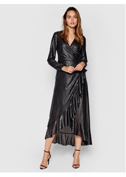 Guess Sukienka koktajlowa New Baja W1YK1A WE140 Czarny Regular Fit ze sklepu MODIVO w kategorii Sukienki - zdjęcie 152668243